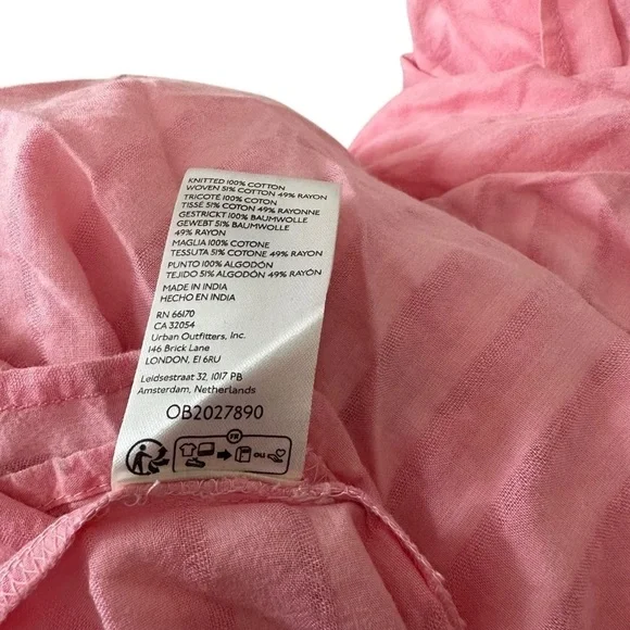 NWOT Free People Surf's Up Maxi Dress in Flamingo Pink Small & XS - Picture 8 of 9